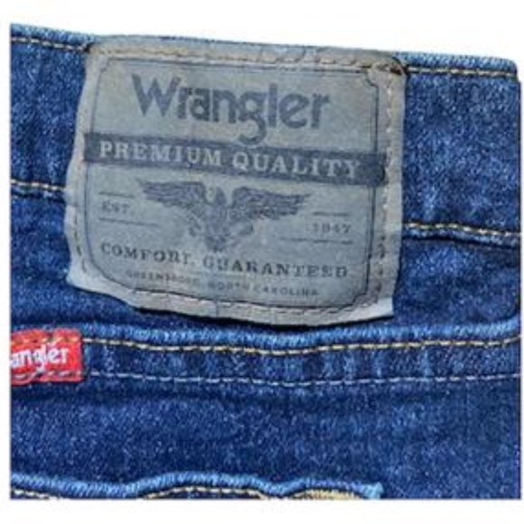 wrangler pantalones de mezclilla reteo relajados con corte de bota para hombre - Picture 8 of 9